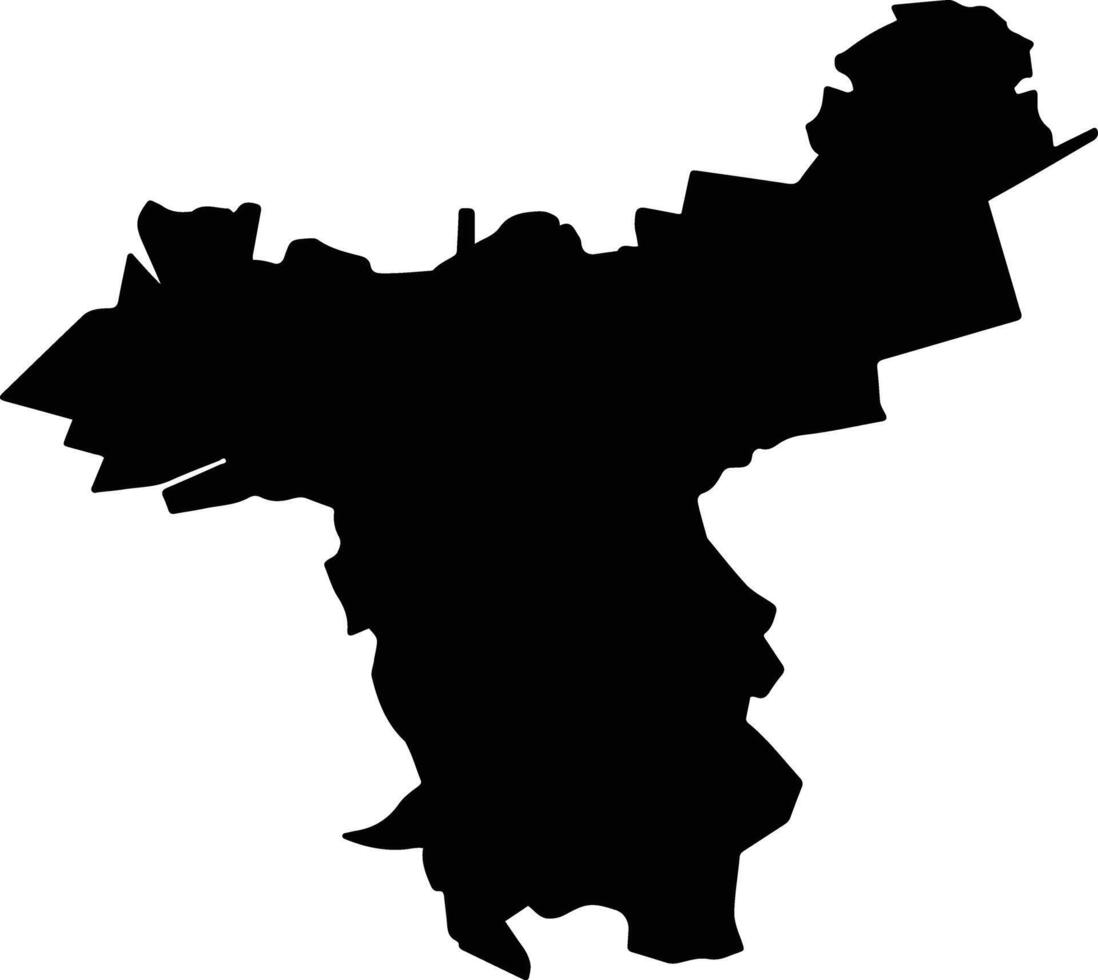 Armadillo de los Infante Mexico silhouette map vector