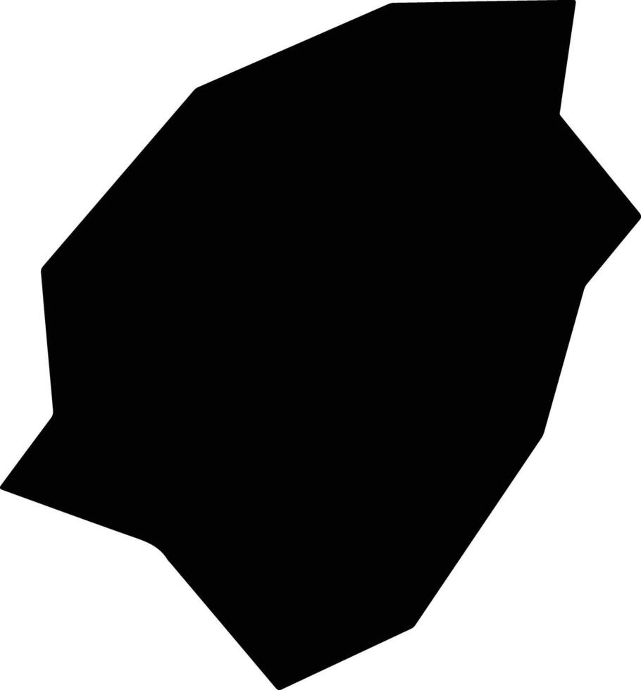 Arminou Cyprus silhouette map vector
