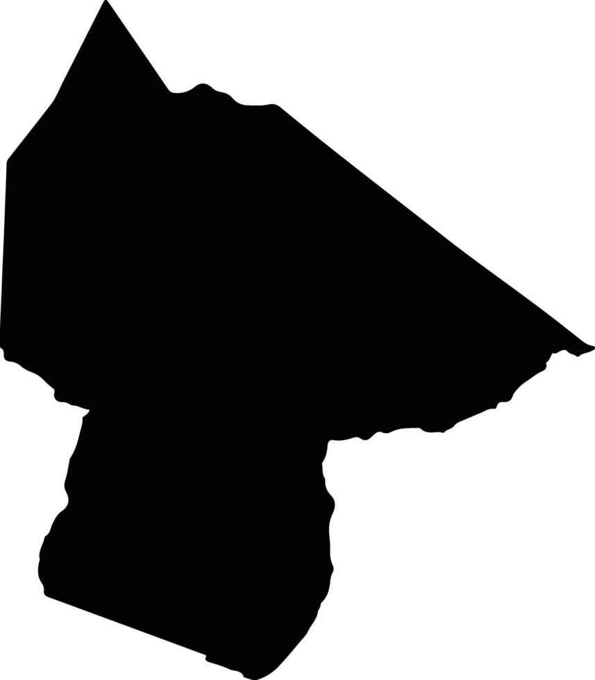 Arrecifes Argentina silhouette map vector
