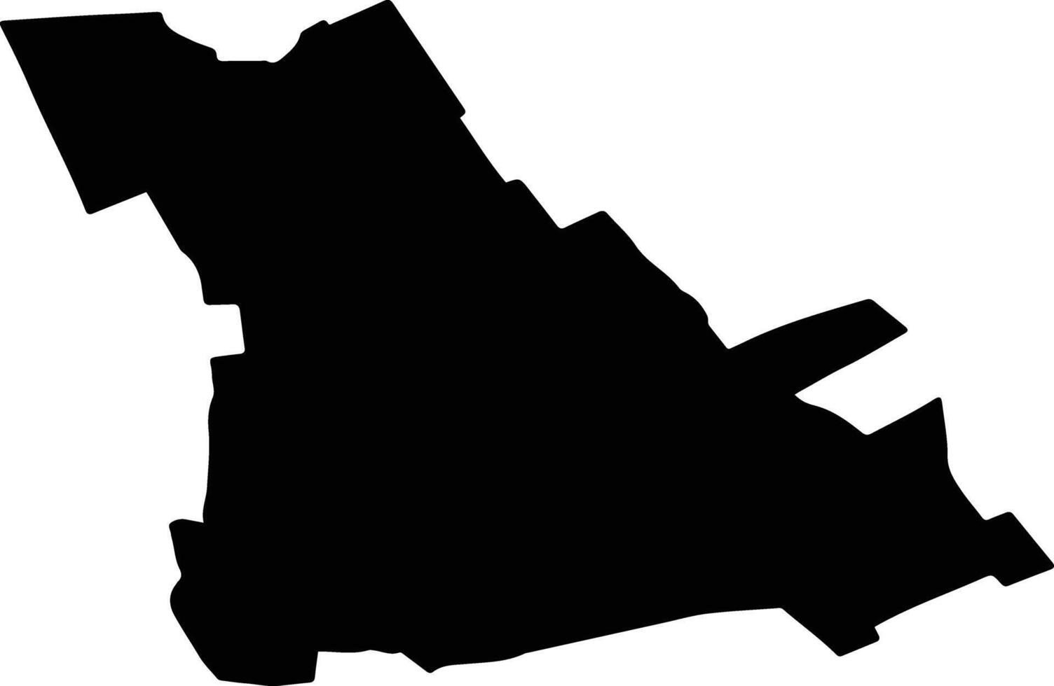ARSURA Romania silhouette map vector