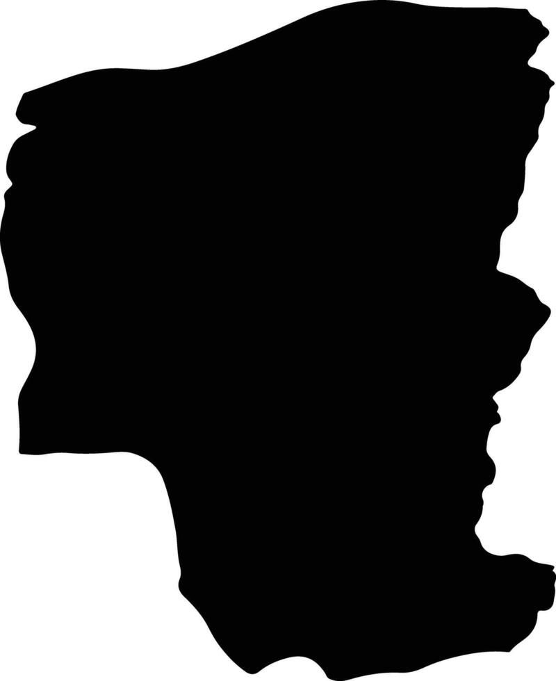 As Sawm Yemen silhouette map vector
