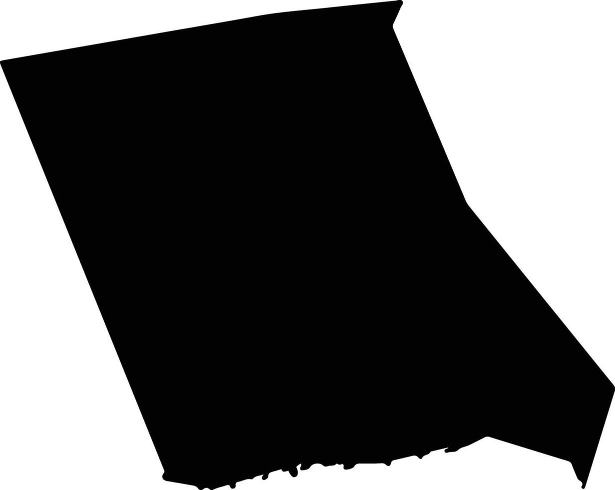 As Sunta Sudan silhouette map vector