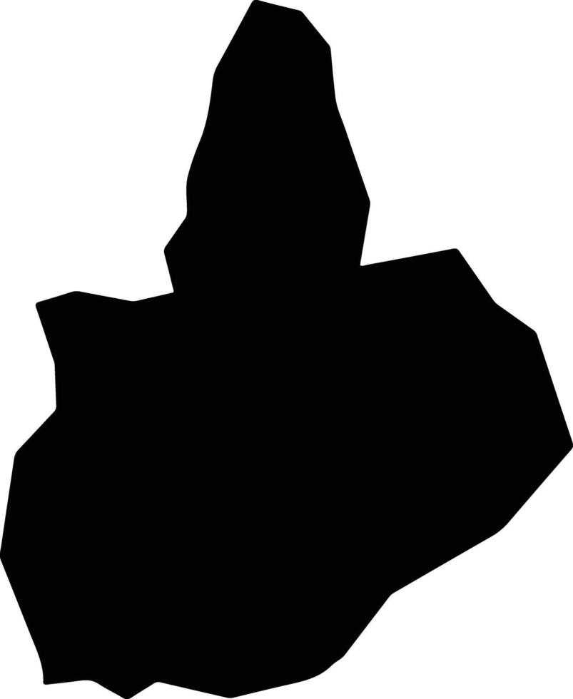 As Sudah Yemen silhouette map vector