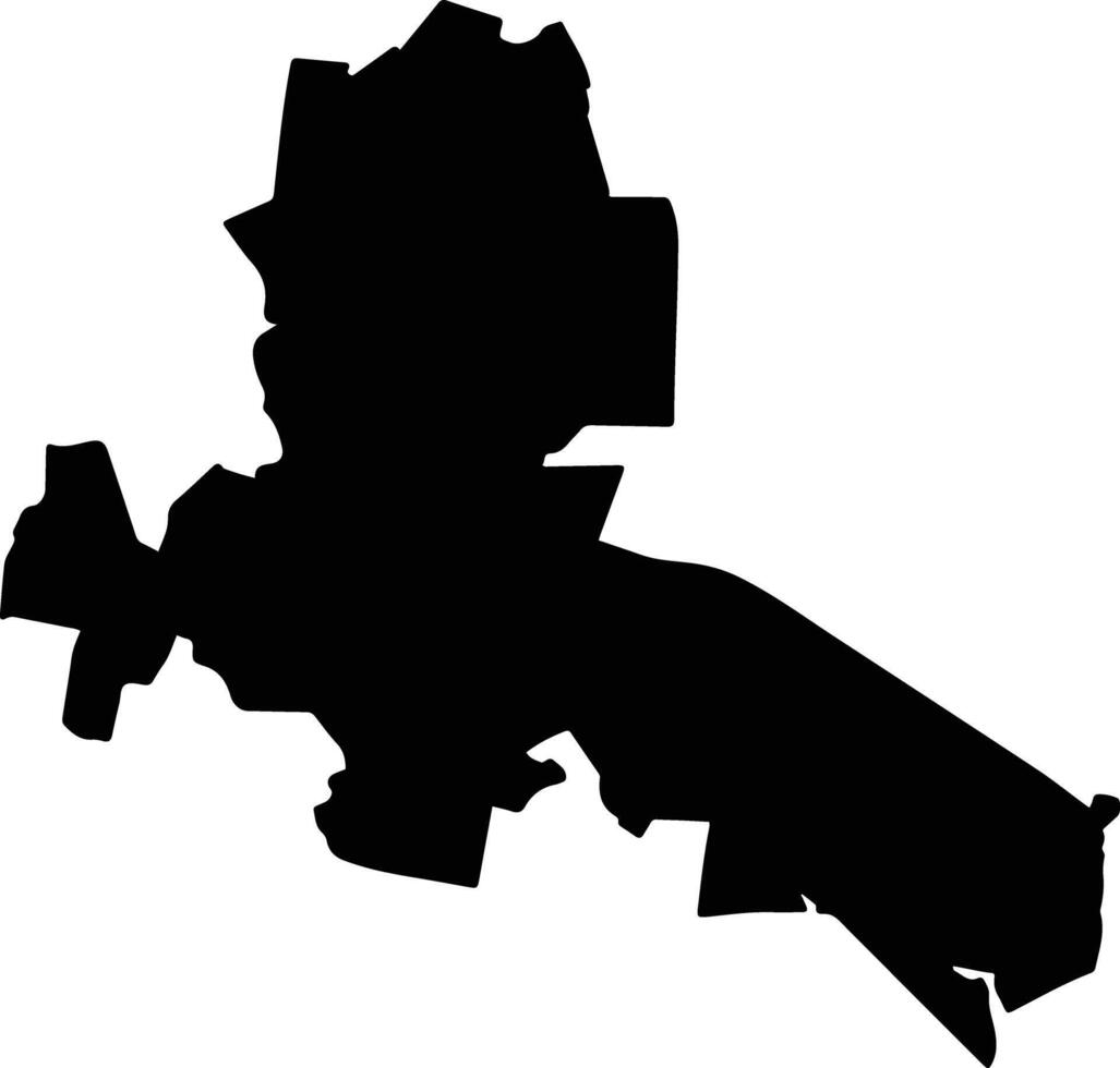 Asientos Mexico silhouette map vector