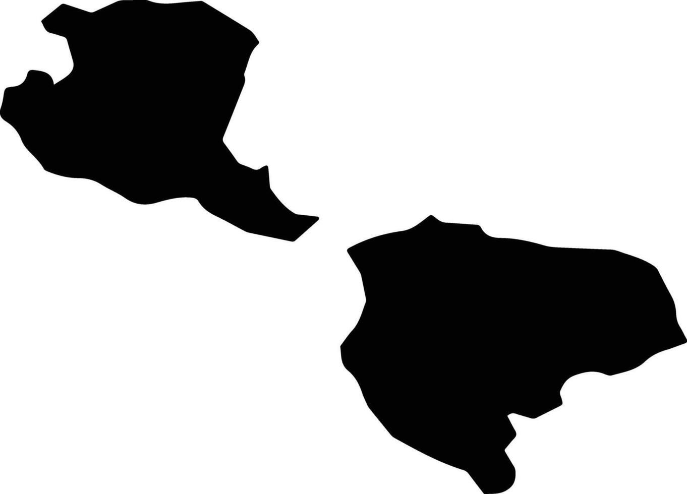 Assuit Egypt silhouette map vector