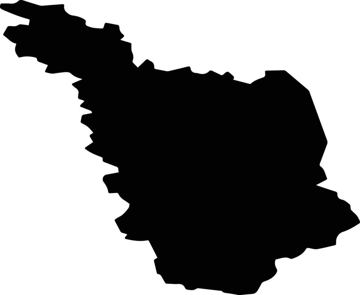 ATHLONE LEA 6 Ireland silhouette map vector