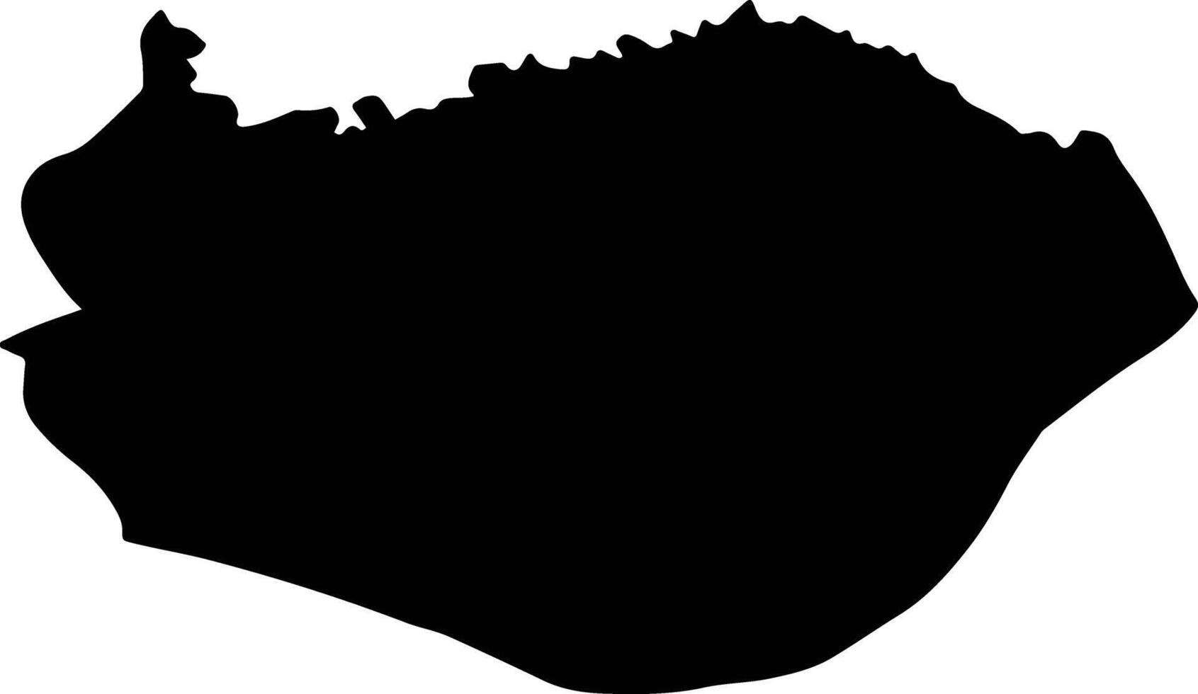 Atsaphone Laos silhouette map vector
