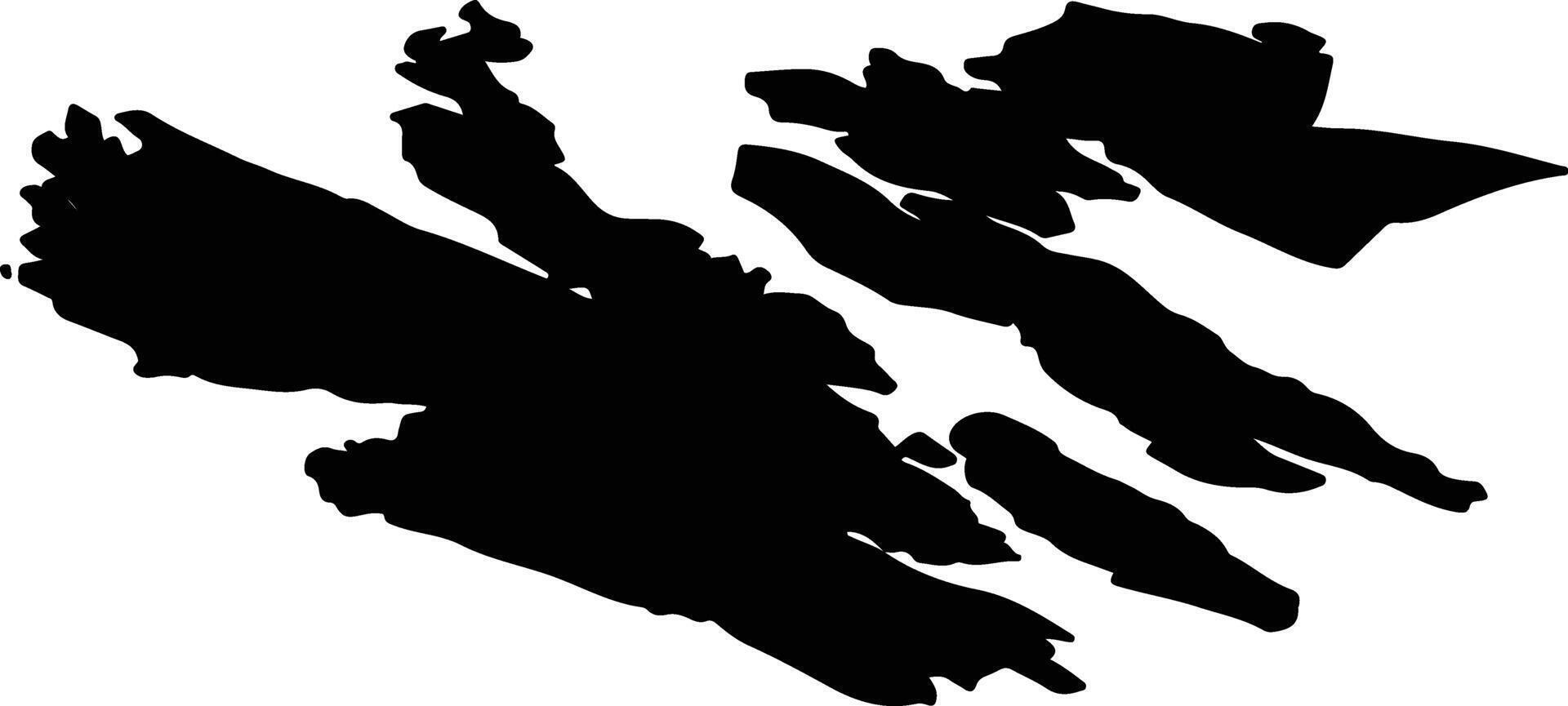 Austrheim nor Norway silhouette map vector