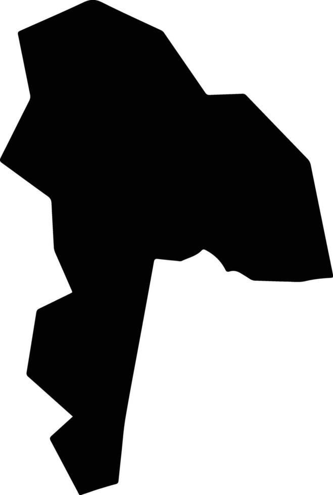 Avdimou Cyprus silhouette map vector