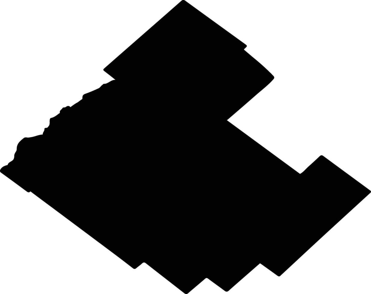 Ayacucho Argentina silhouette map vector