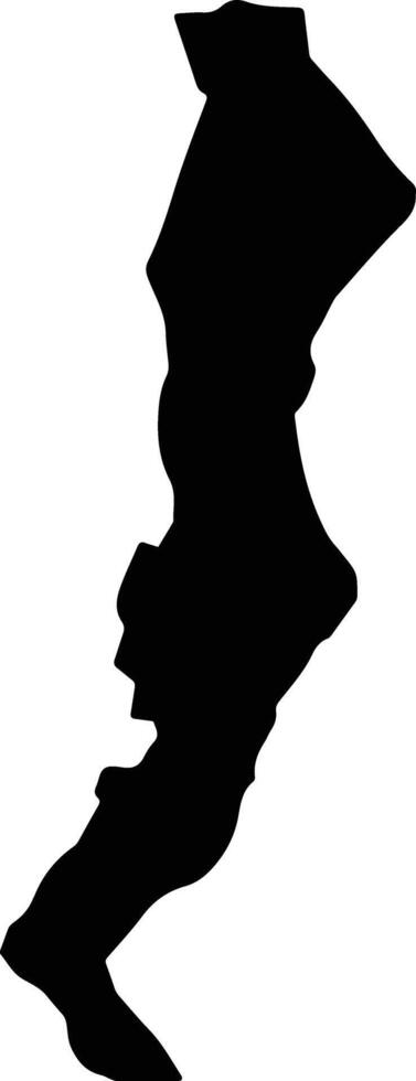 Ayat Egypt silhouette map vector