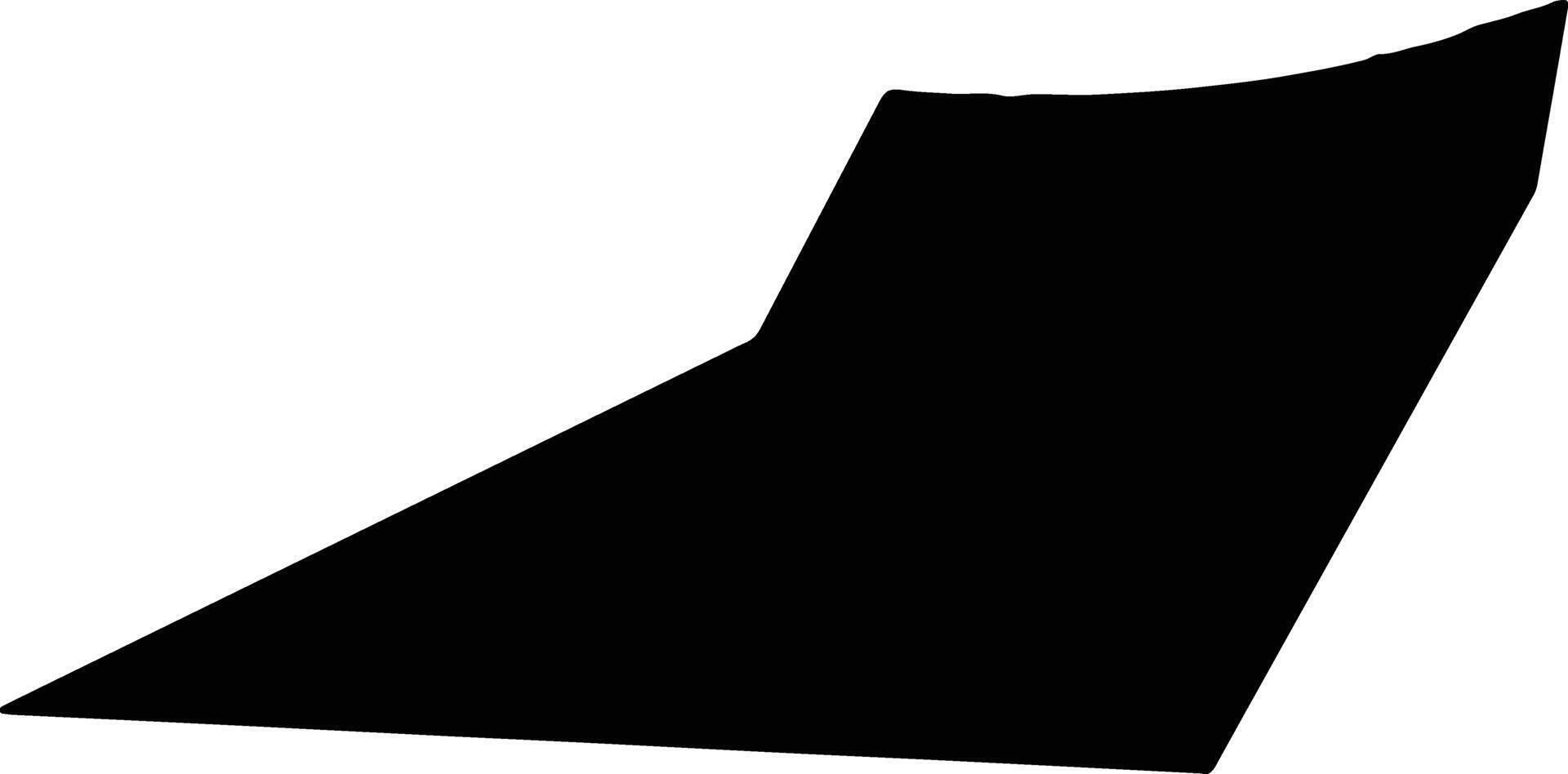 Az Zawiyah Libya silhouette map vector
