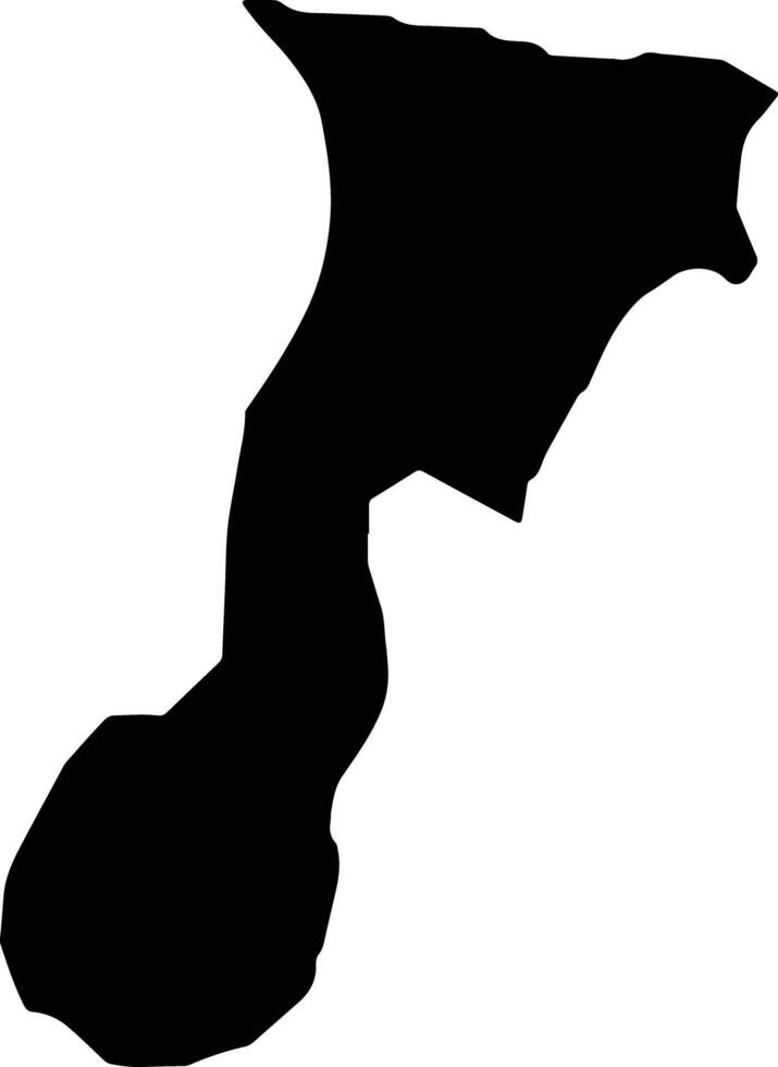 Ayy Jordan silhouette map vector