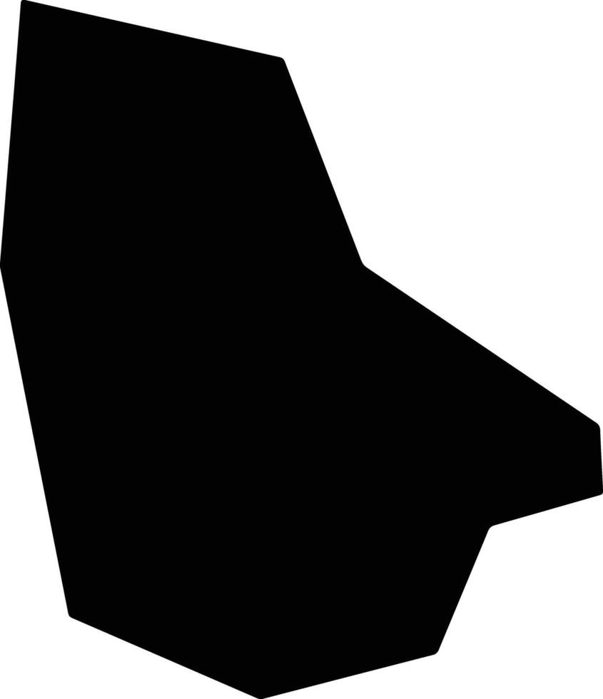 Azacualpa El Salvador silhouette map vector