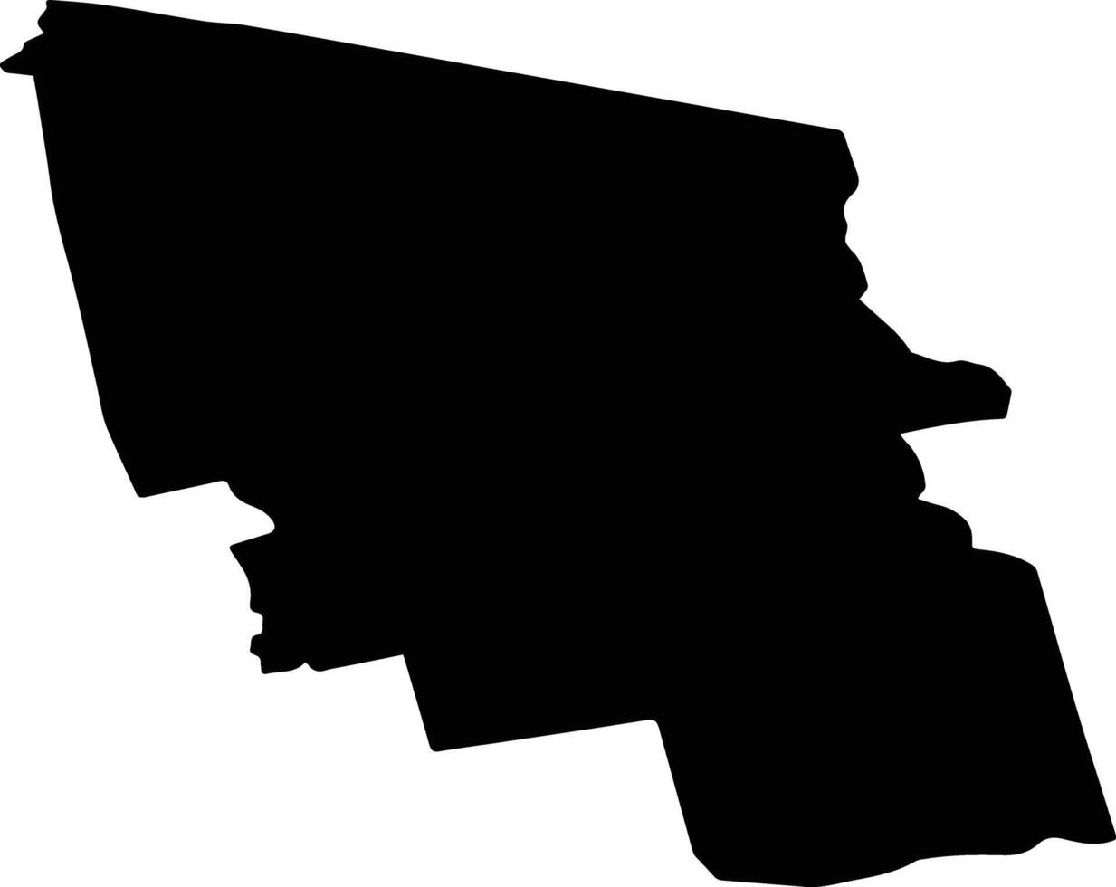 BABAITA Romania silhouette map vector