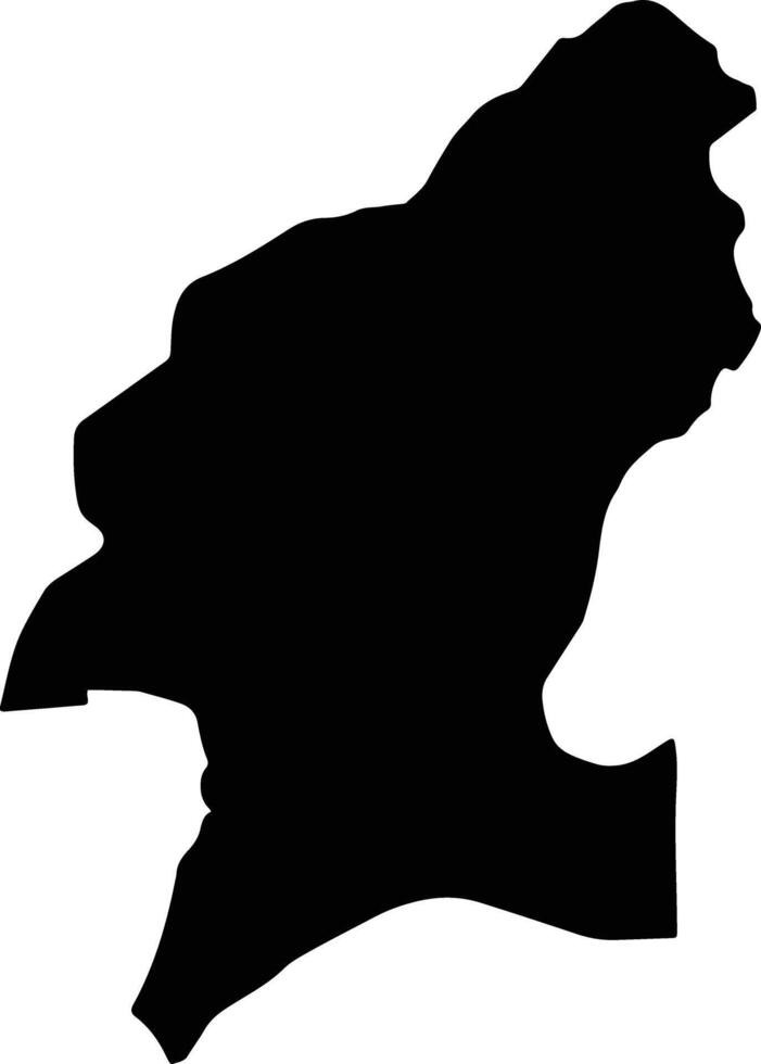 Bachiangchaleunsook Laos silhouette map vector