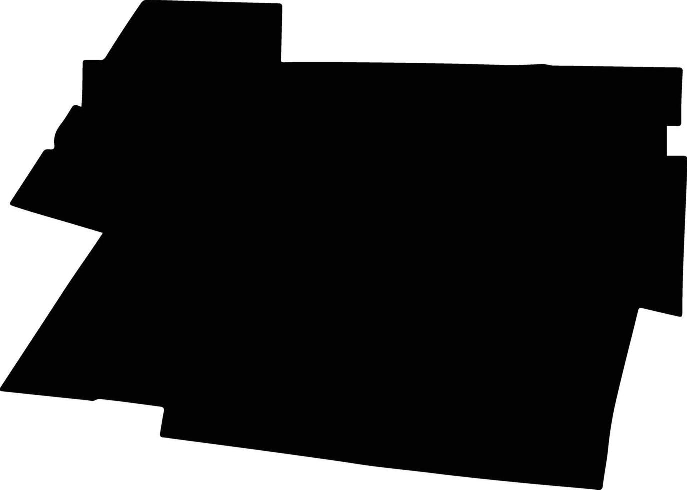 BAILESTI Romania silhouette map vector