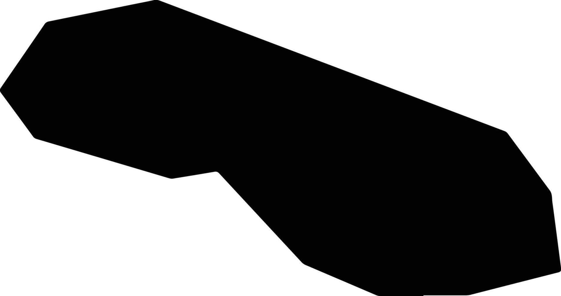 Baixio Brazil silhouette map vector