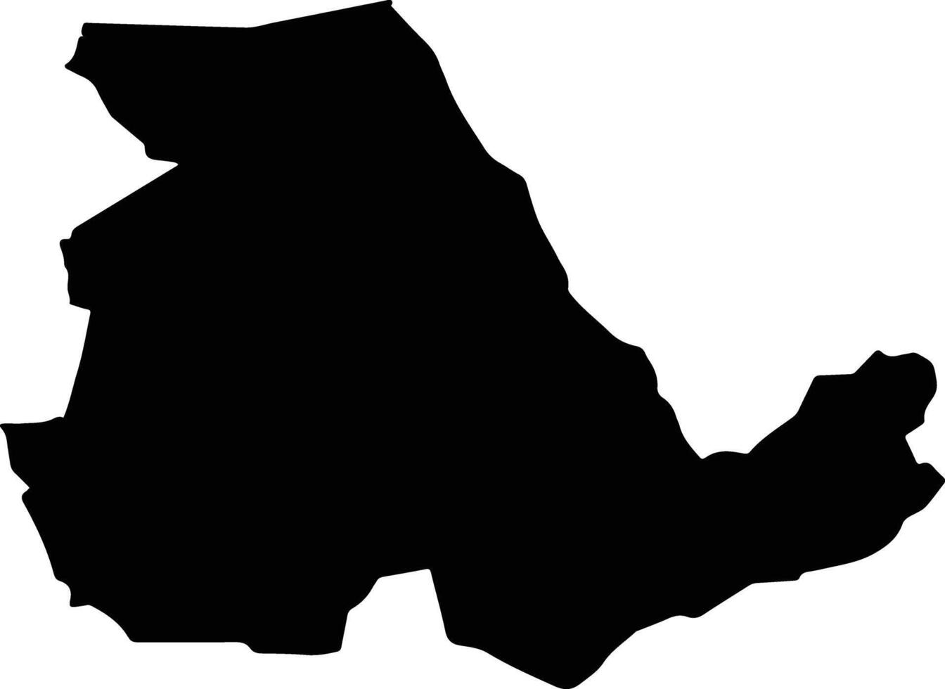 Bala Murghab Afghanistan silhouette map vector