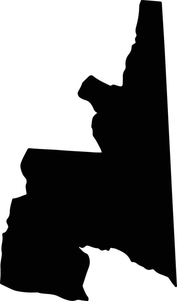 Balaclava Jamaica silhouette map vector