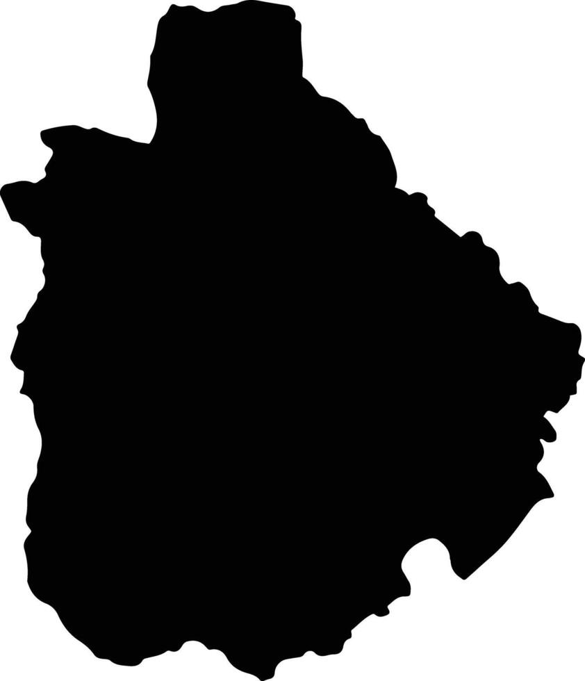 Balboa Colombia silhouette map vector