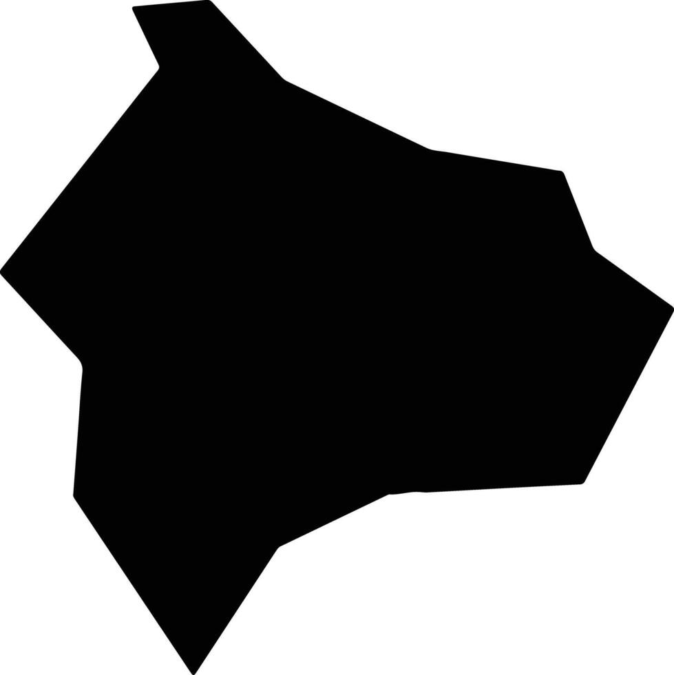 Balchik Bulgaria silhouette map vector