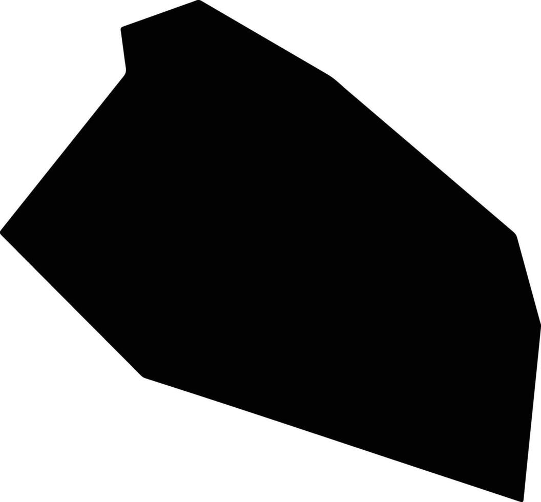 BALIGUBADLE Somalia silhouette map vector