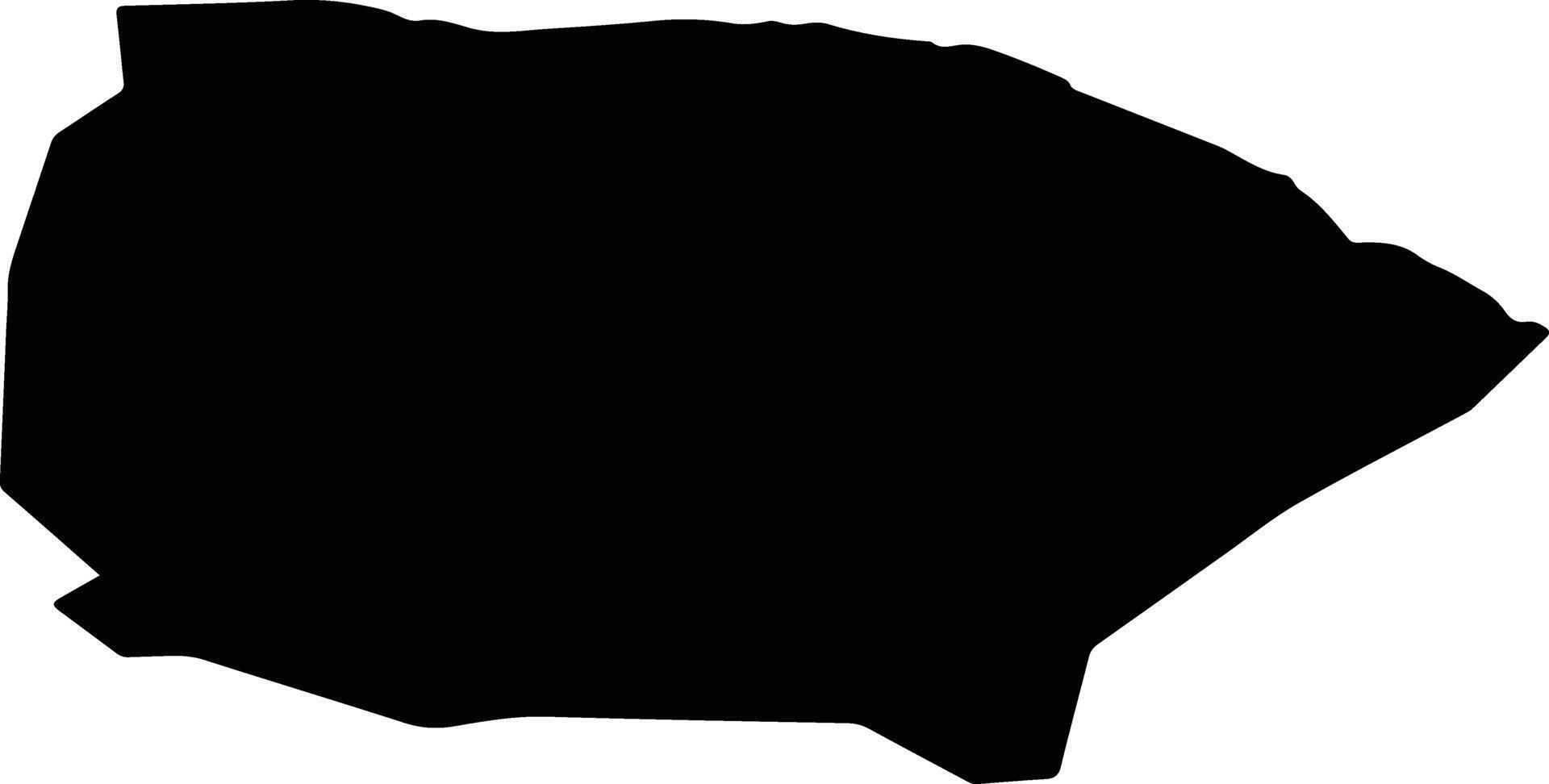 Balikunhashakezizhixian China silhouette map vector