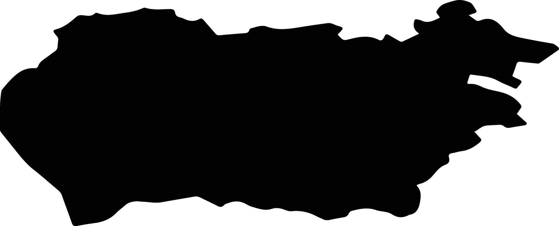 BALLYMAHON LEA 6 Ireland silhouette map vector