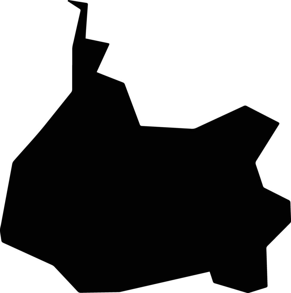 Balsa Nova Brazil silhouette map vector