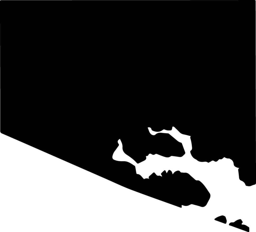 Baltimore United States silhouette map vector