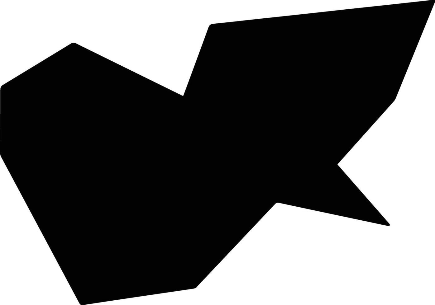 Bamboutos Cameroon silhouette map vector