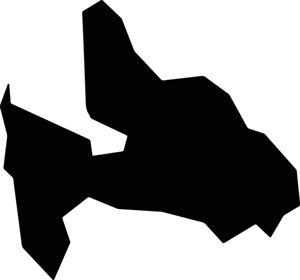Bandeira Brazil silhouette map vector