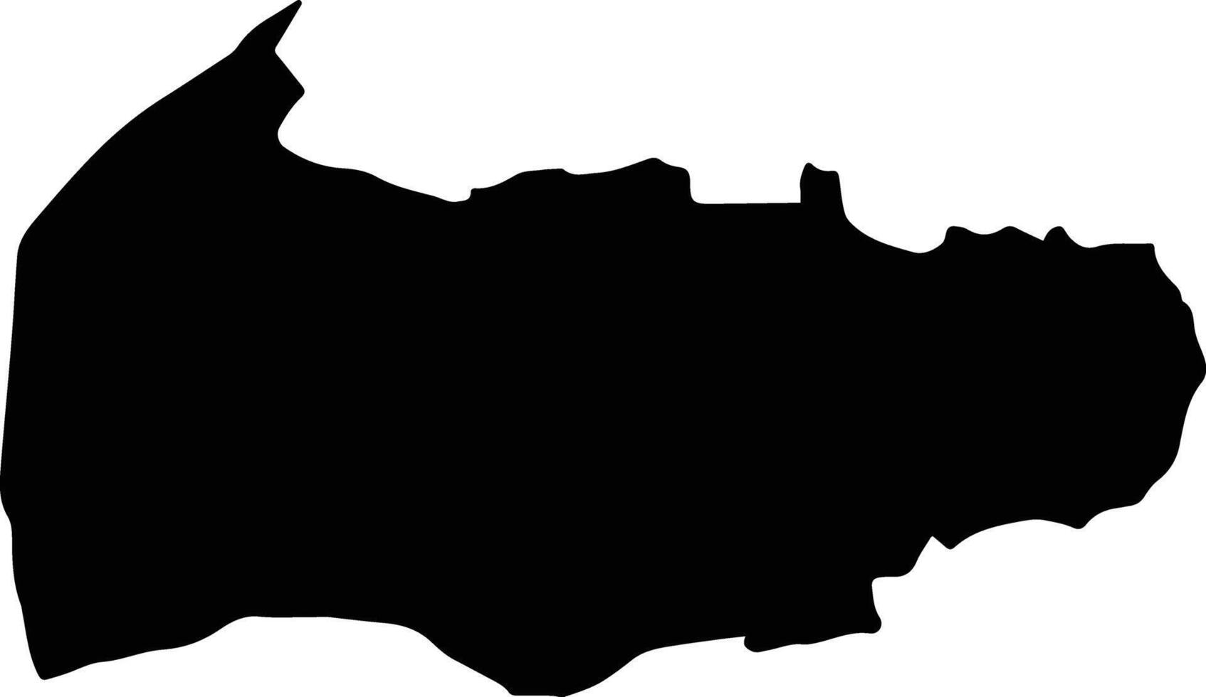 Bang Khen Thailand silhouette map vector