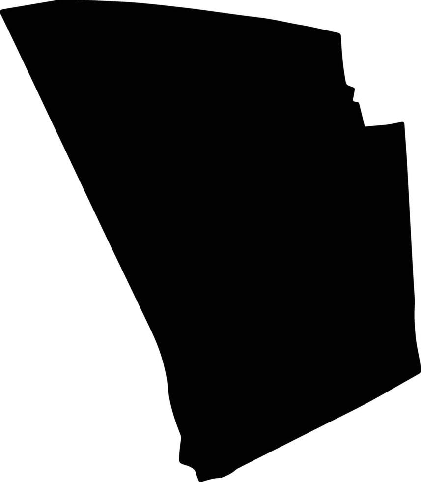 Bang Khae Thailand silhouette map vector
