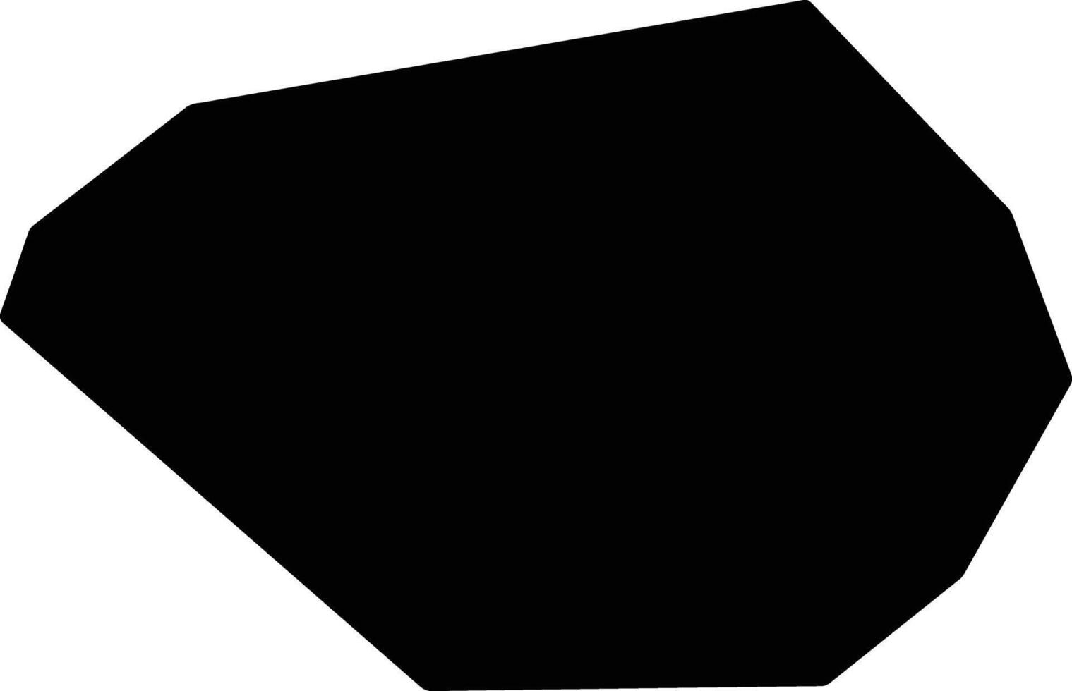 Baoyingxian China silhouette map vector