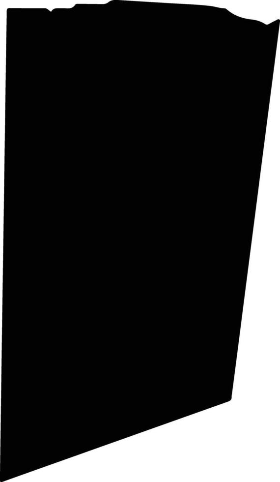 Barceloneta United States silhouette map vector