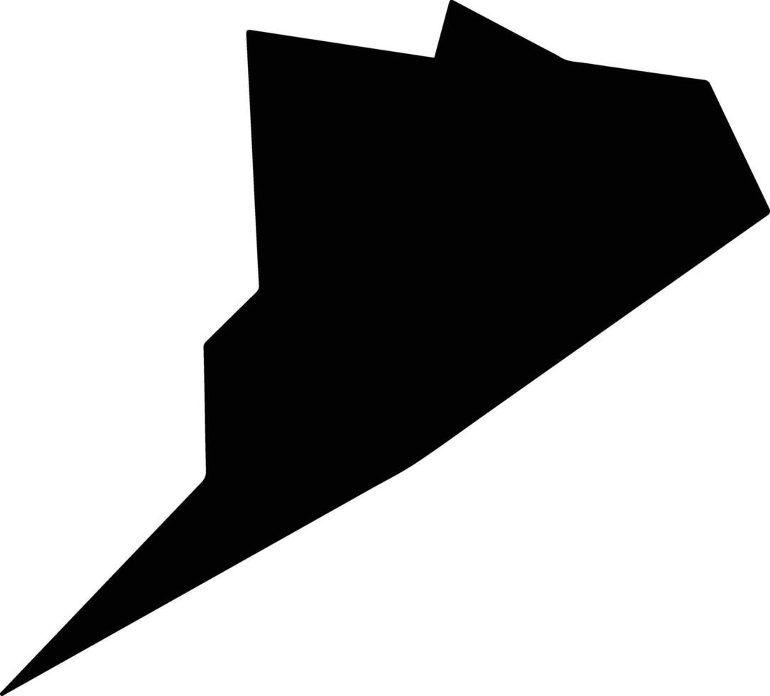 Barcelona Brazil silhouette map vector
