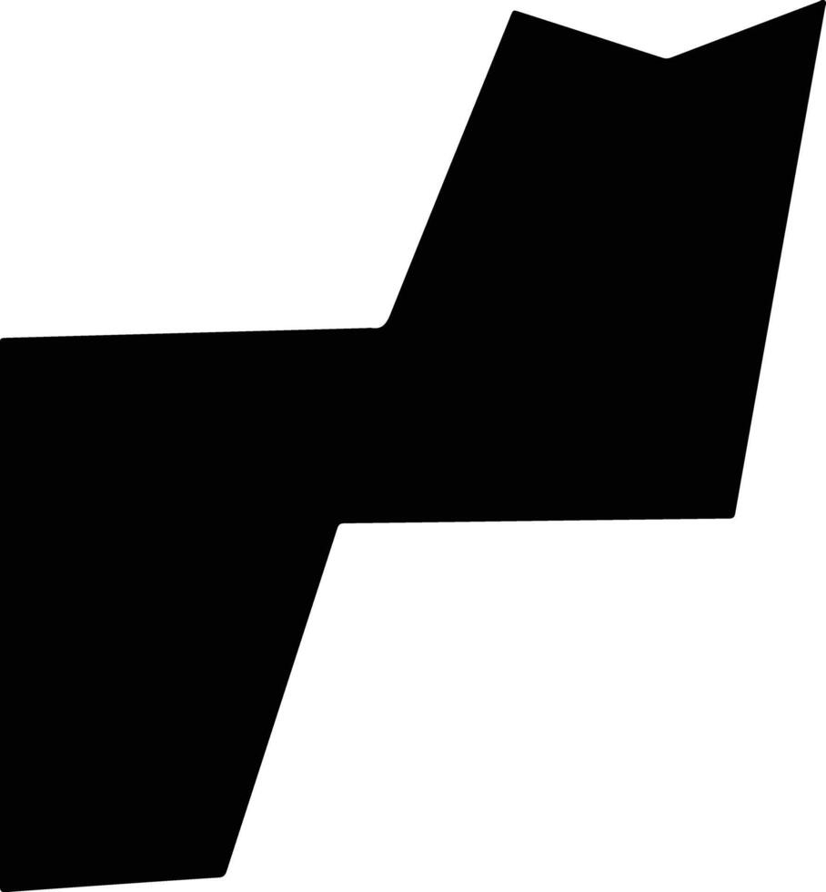 BARDERA Somalia silhouette map vector