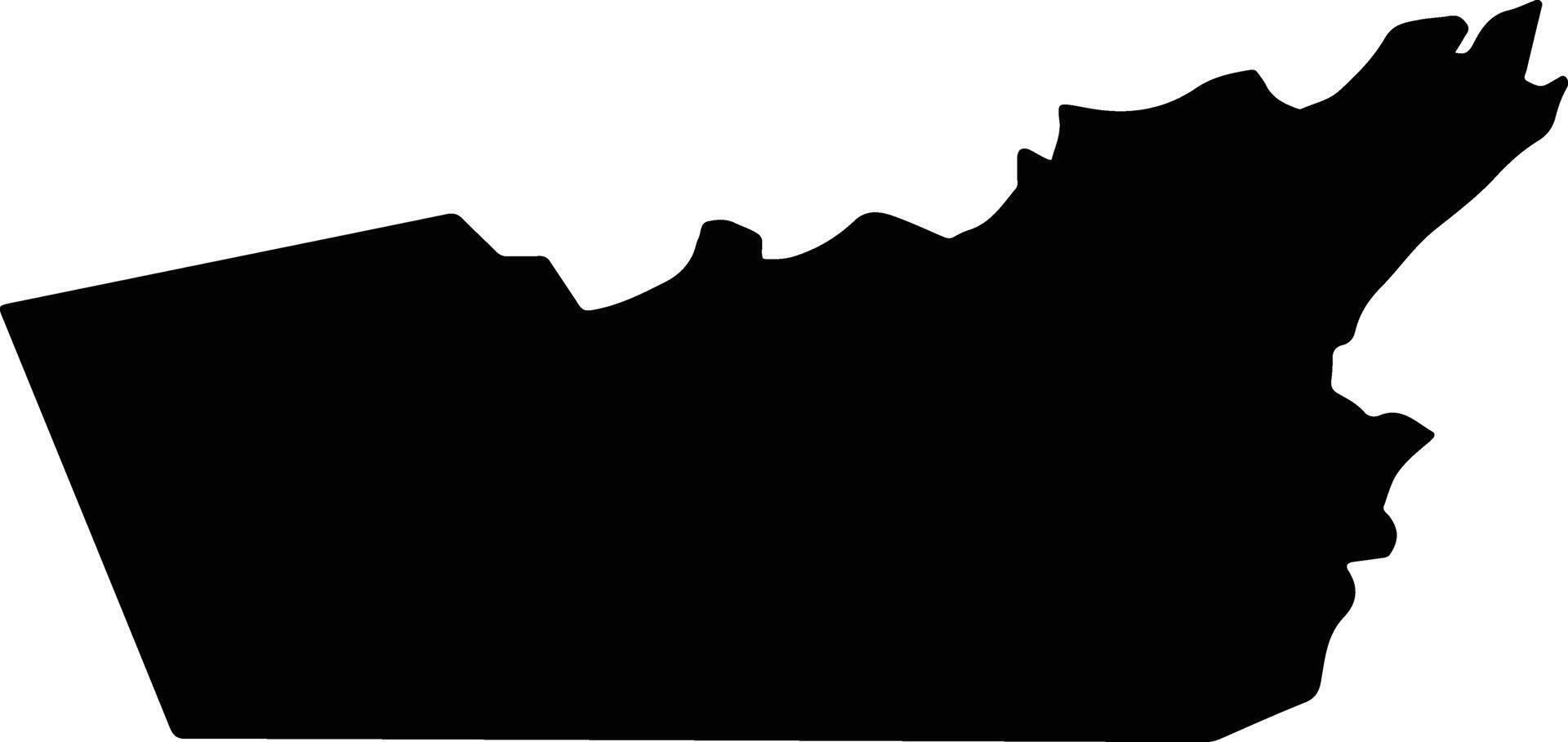 Barrancos Portugal silhouette map vector