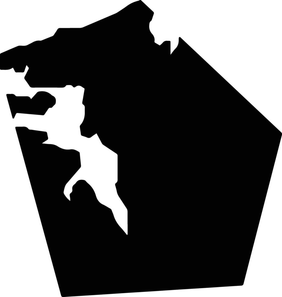 Barriero Portugal silhouette map vector