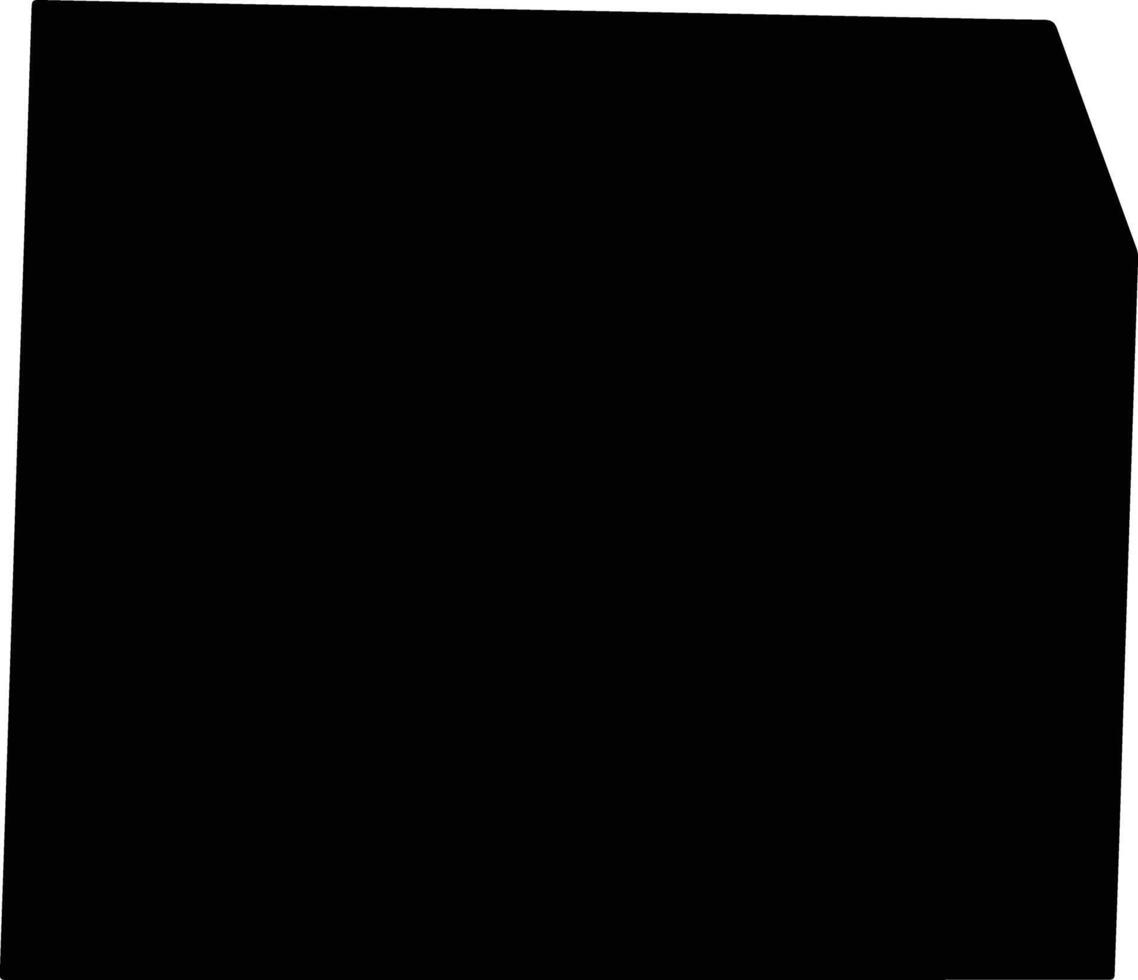 Barry United States silhouette map vector