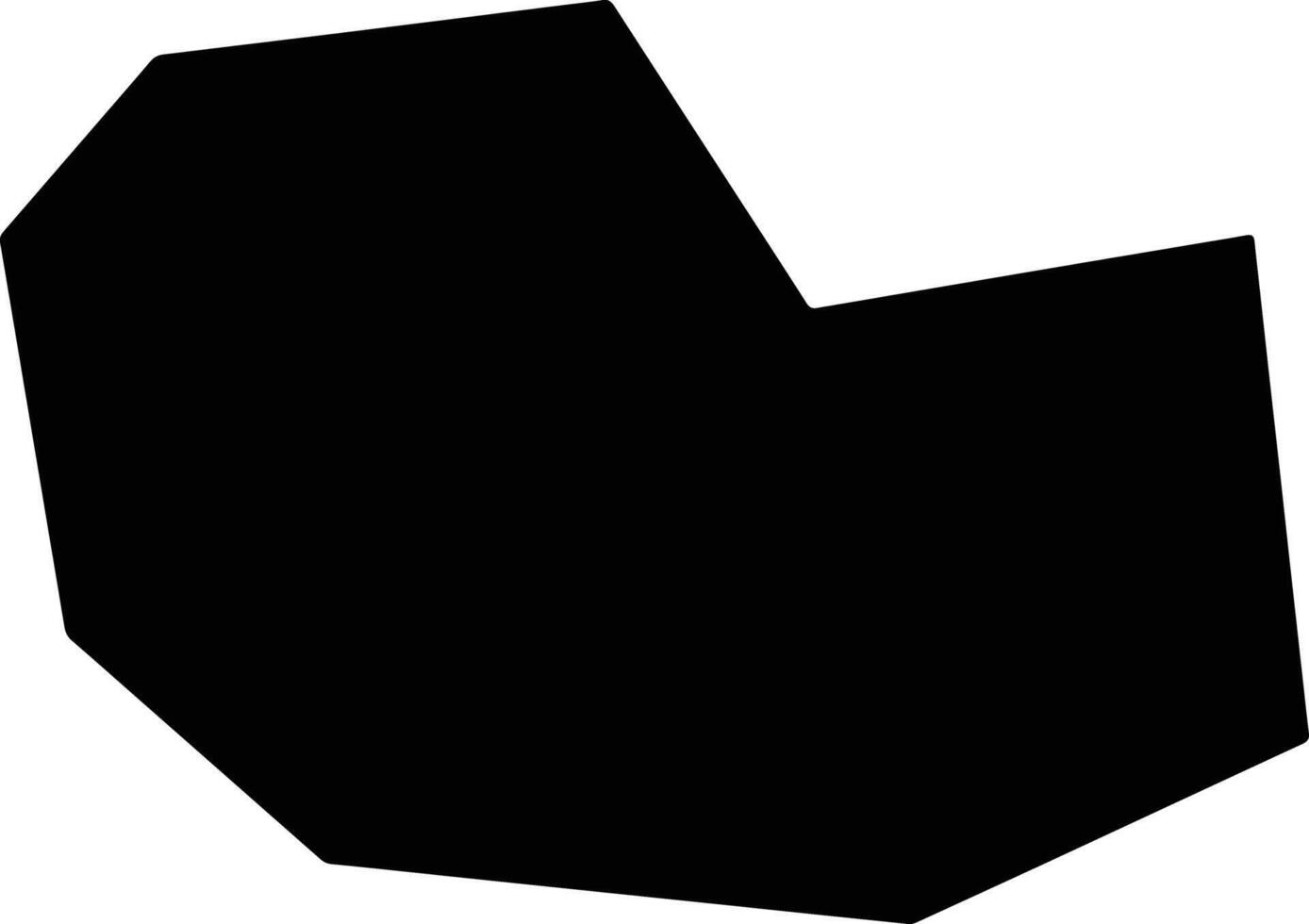 Bashtanka Ukraine silhouette map vector