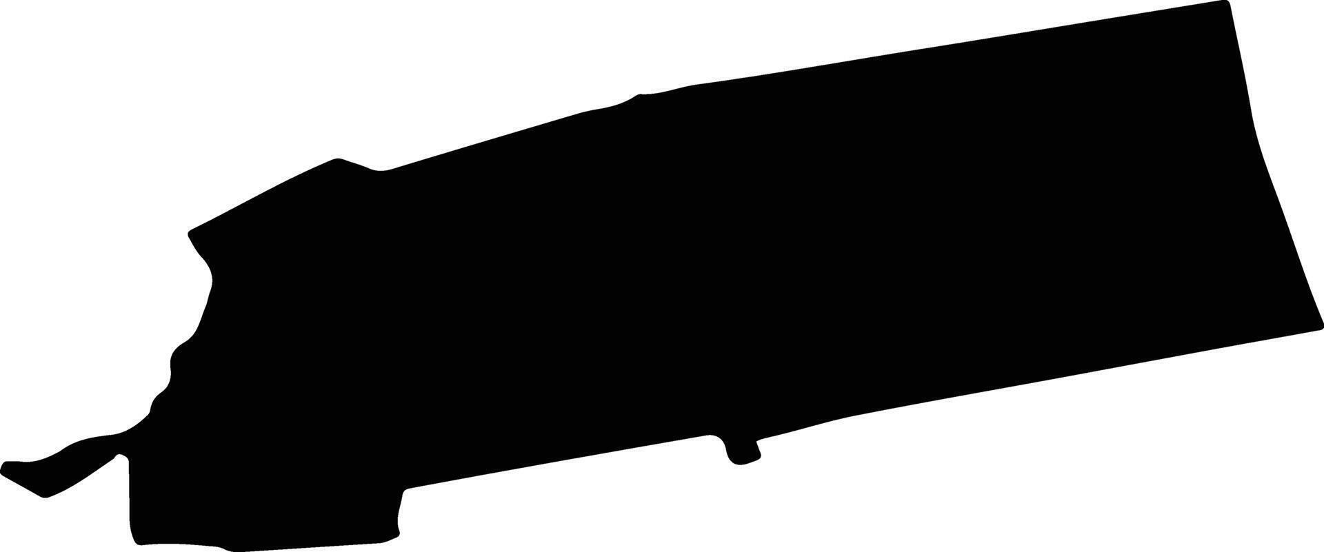 BECIU Romania silhouette map vector