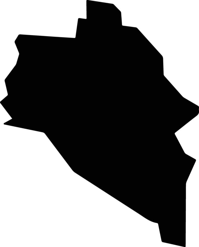 Bera Malaysia silhouette map vector