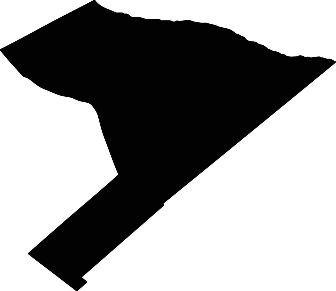 Berazategui Argentina silhouette map vector