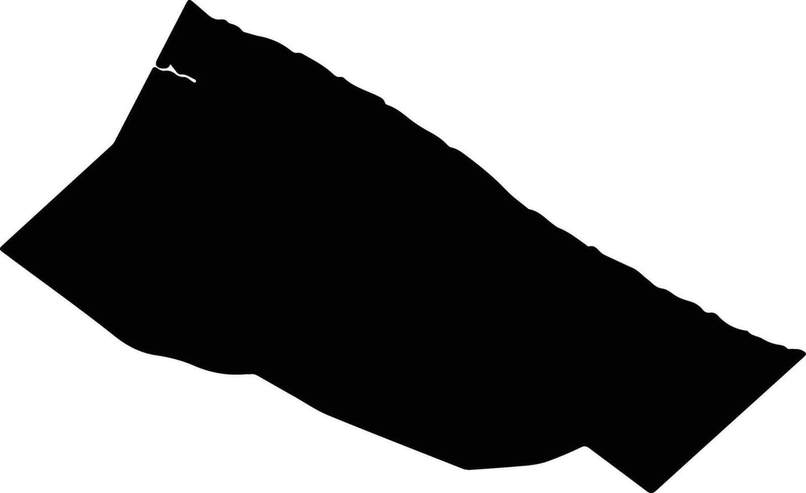 Berisso Argentina silhouette map vector