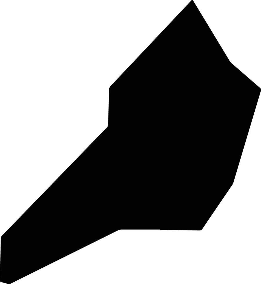 Bernardino Batista Brazil silhouette map vector