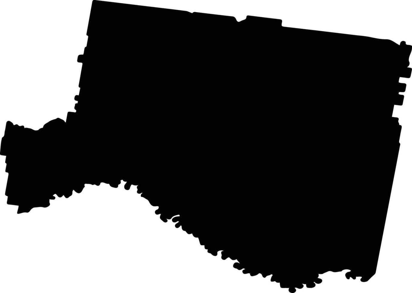 Berrigan Australia silhouette map vector
