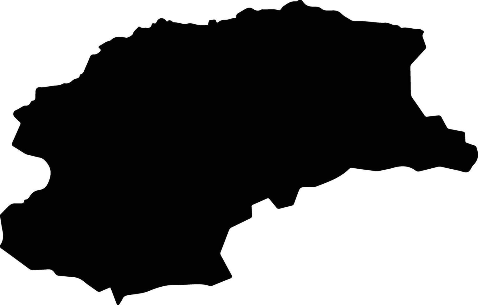 Beykoz Turkey silhouette map vector